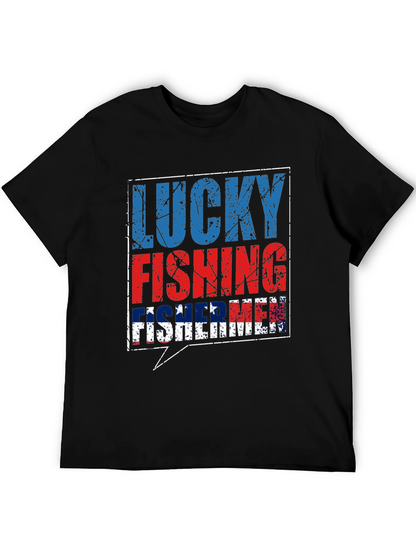 Lucky Fishing Fisherman T-Shirt