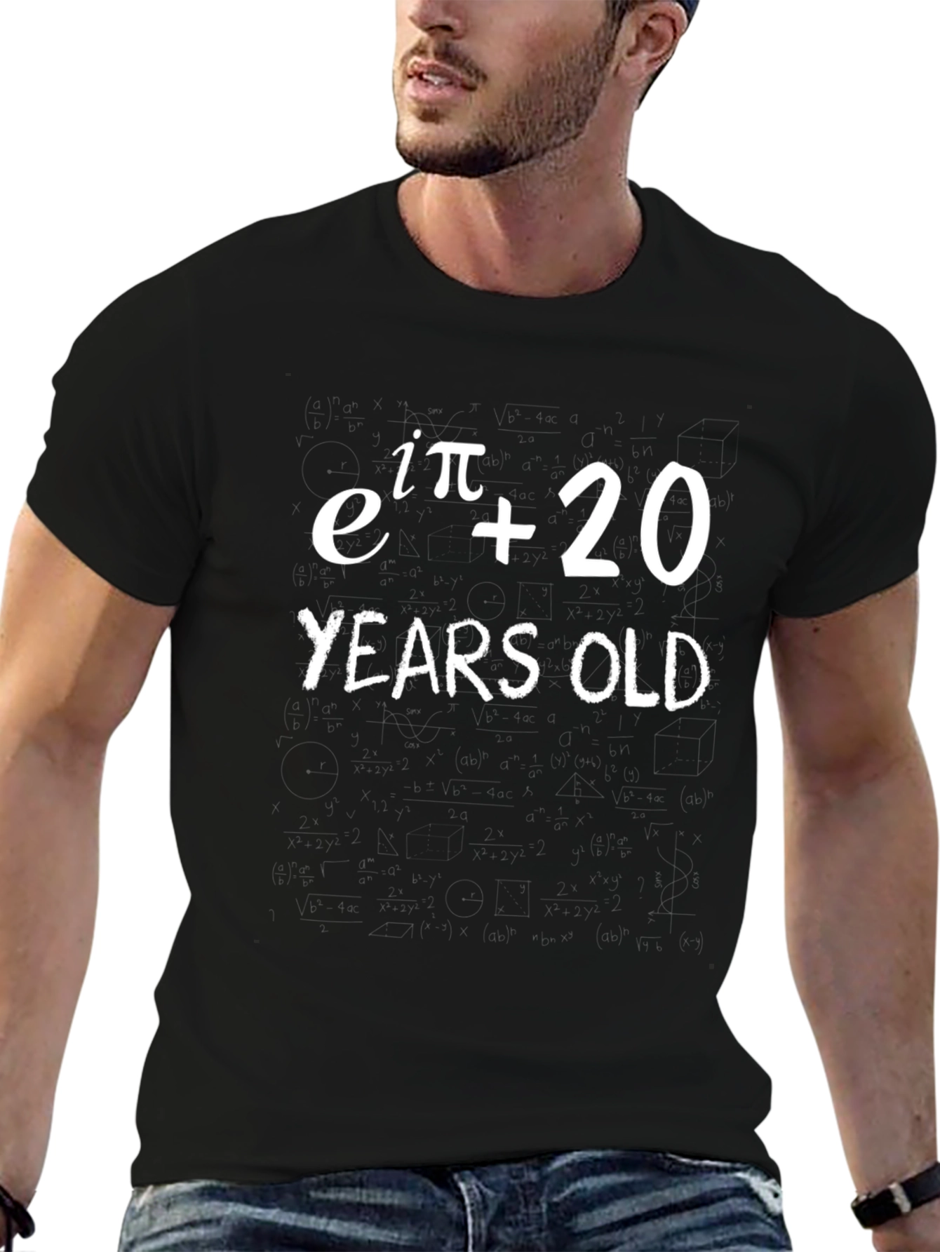 Math Birthday T-Shirt - Eulers Identity - Years Old