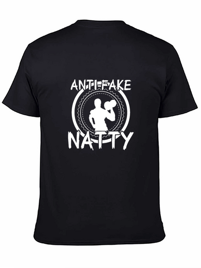 Anti-Fake Natty T-Shirt - Gym & Fitness Apparel