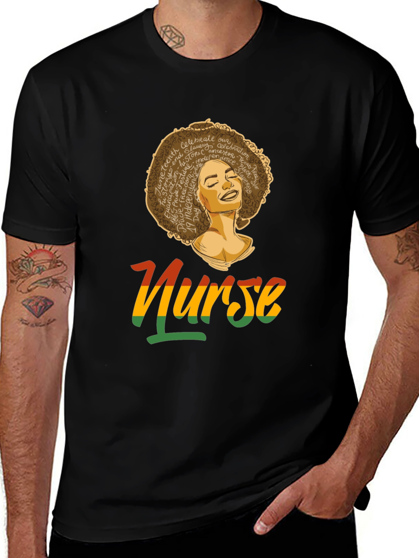 Juneteenth Nurse T-Shirt - Celebrate Freedom & Pride