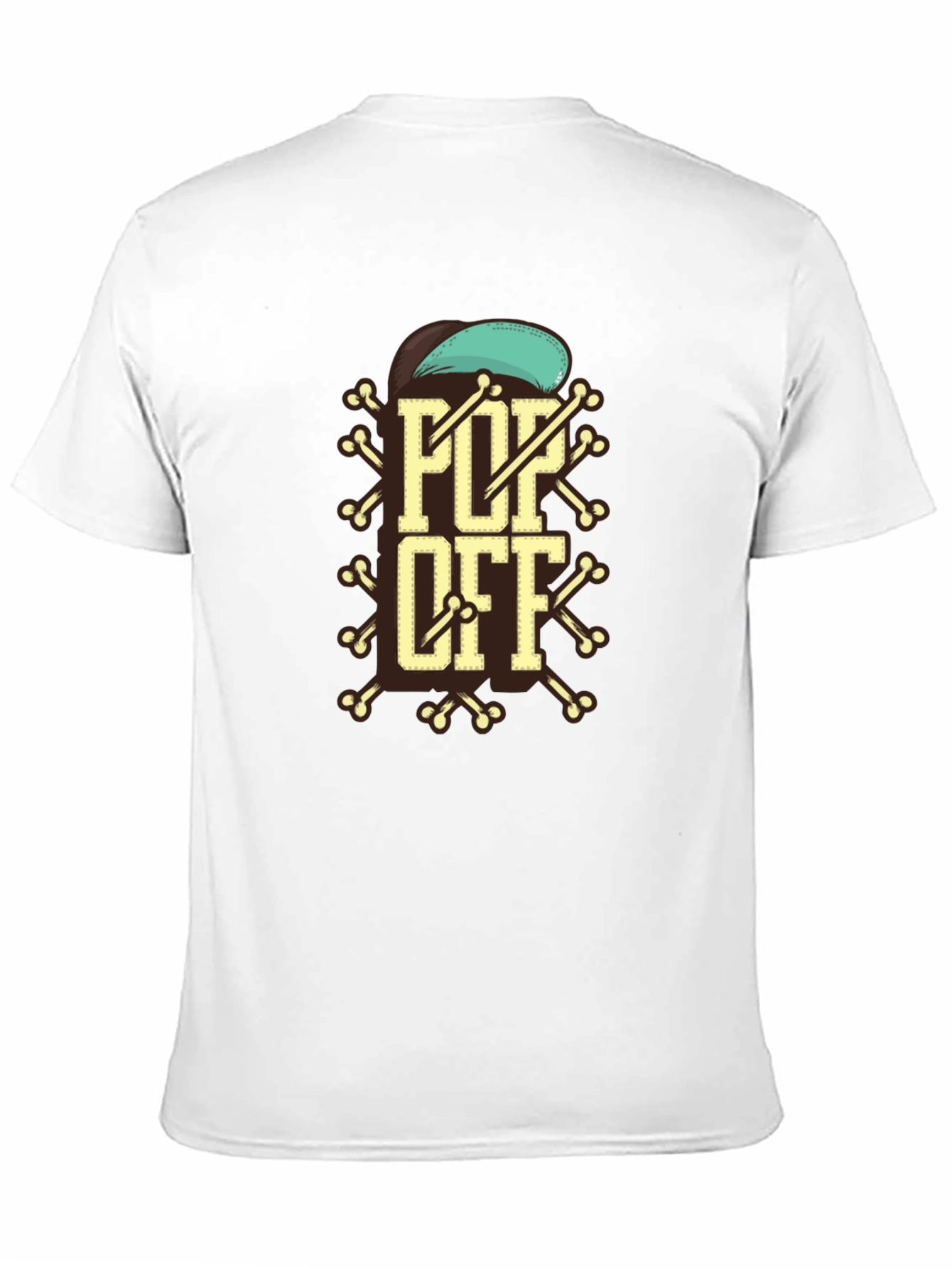 Pop Off Graphic Tee - Stylish Cotton Blend Shirt