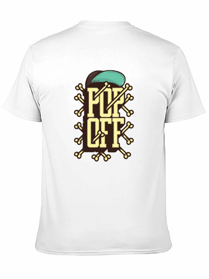 Pop Off Graphic Tee - Stylish Cotton Blend Shirt