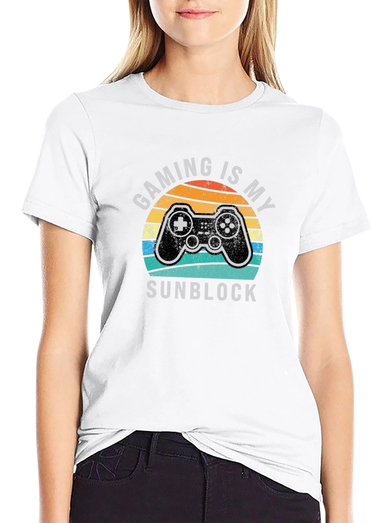 Gaming Is My Sunblock T-Shirt - Gamer Tee