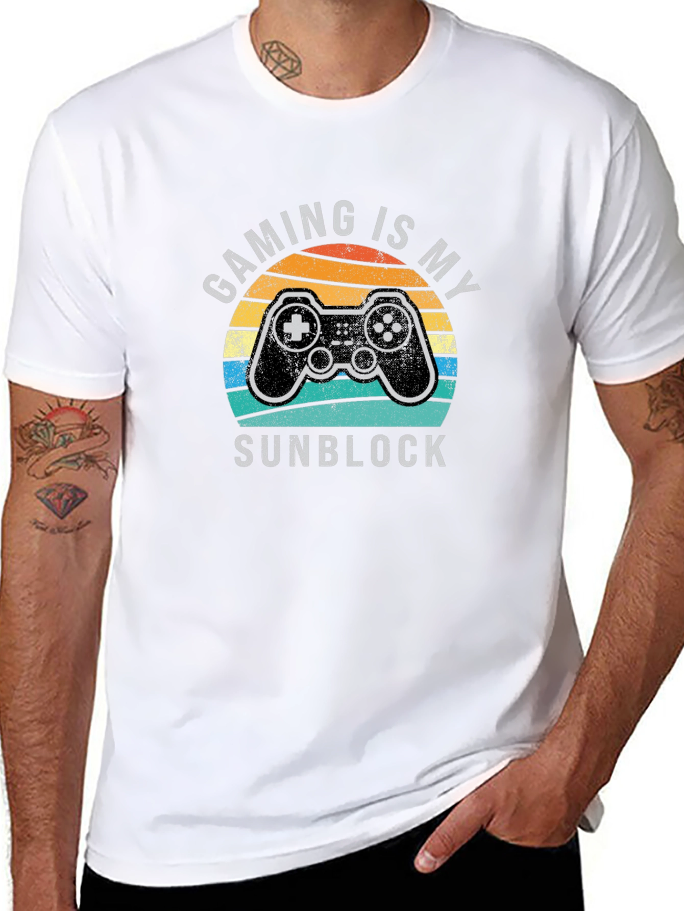 Gaming Is My Sunblock T-Shirt - Gamer Tee