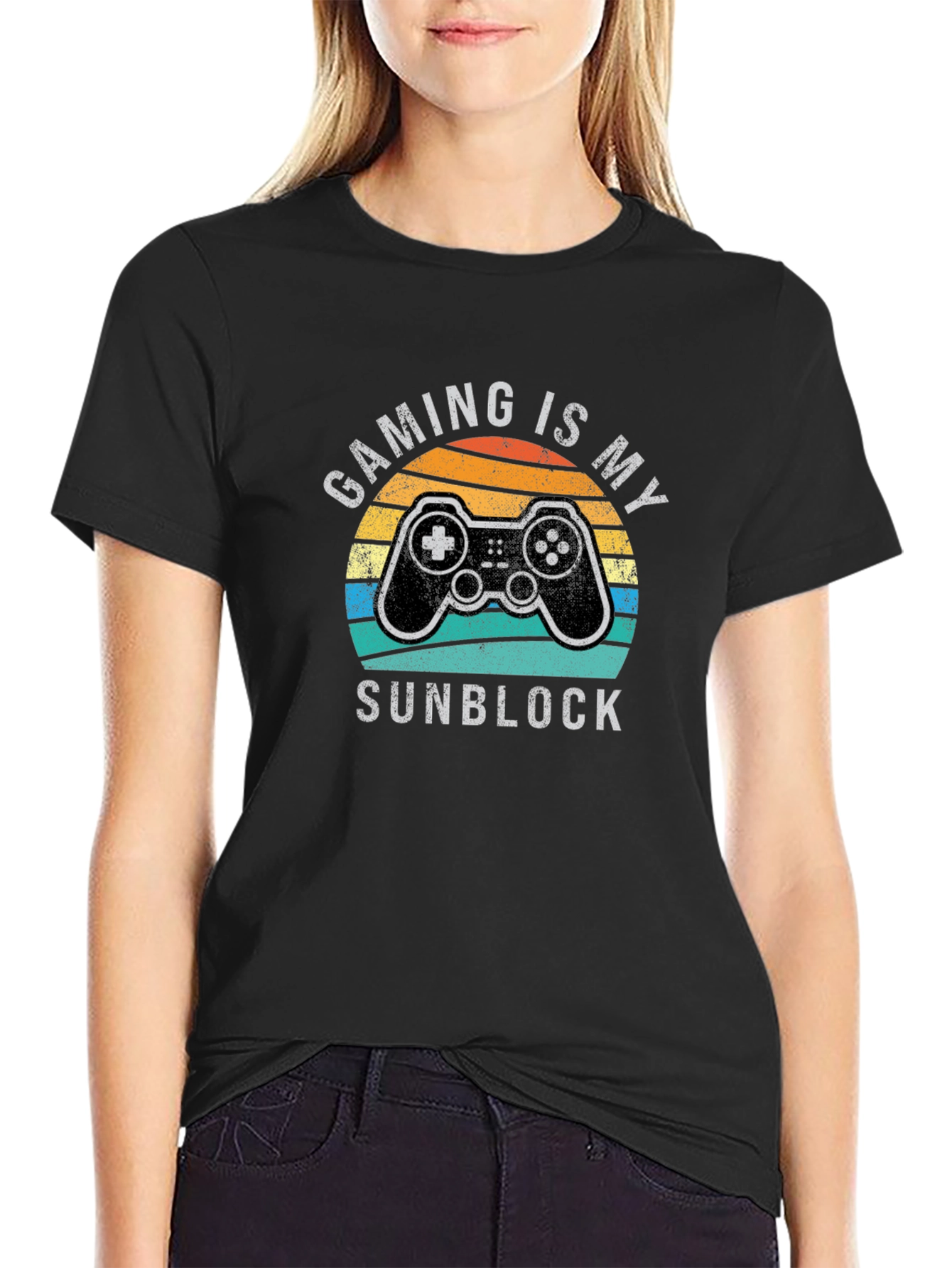 Gaming Is My Sunblock T-Shirt - Gamer Tee