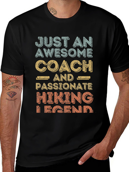 Awesome Coach Hiking Legend T-Shirt
