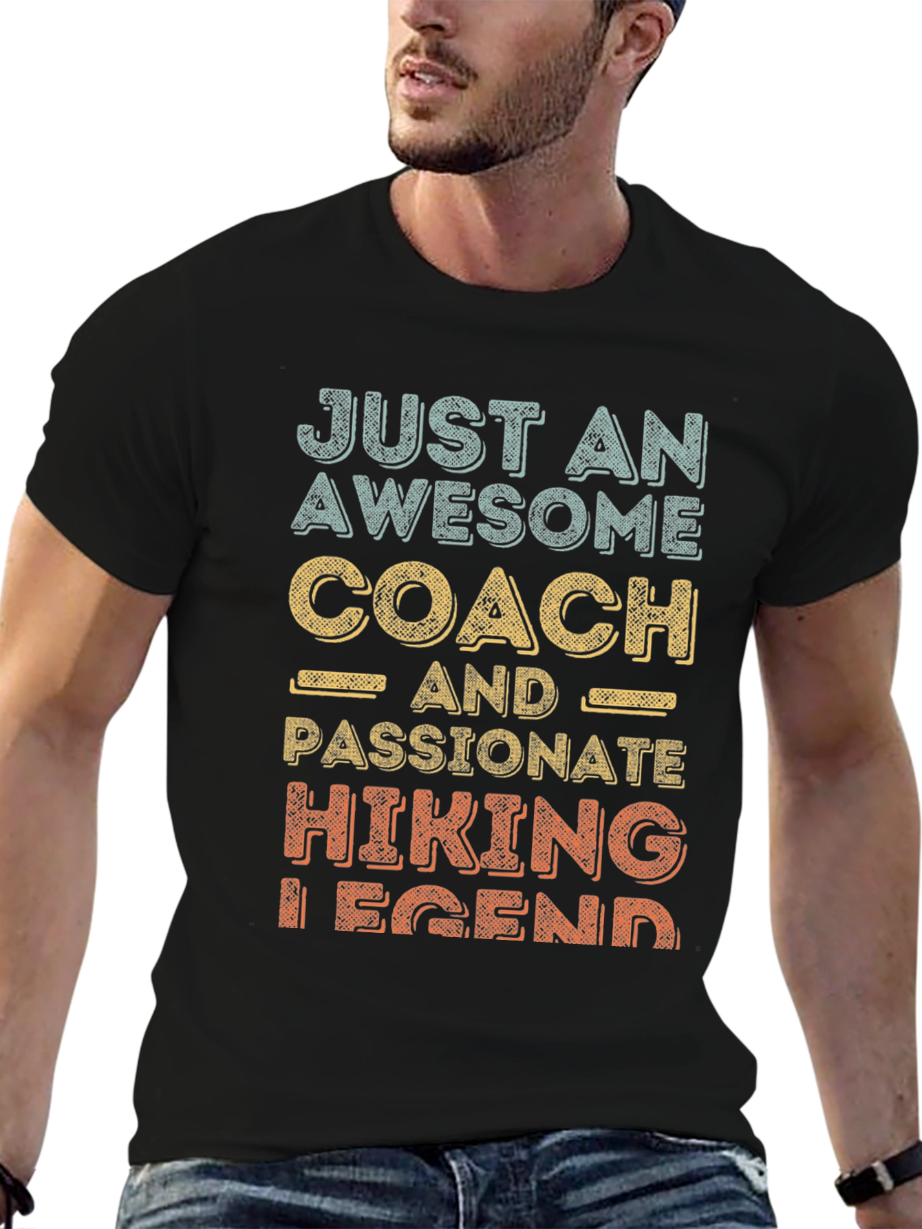 Awesome Coach Hiking Legend T-Shirt