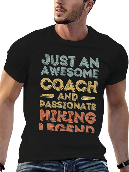 Awesome Coach Hiking Legend T-Shirt