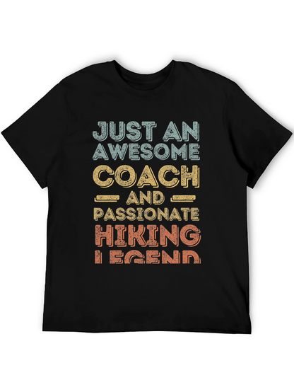 Awesome Coach Hiking Legend T-Shirt