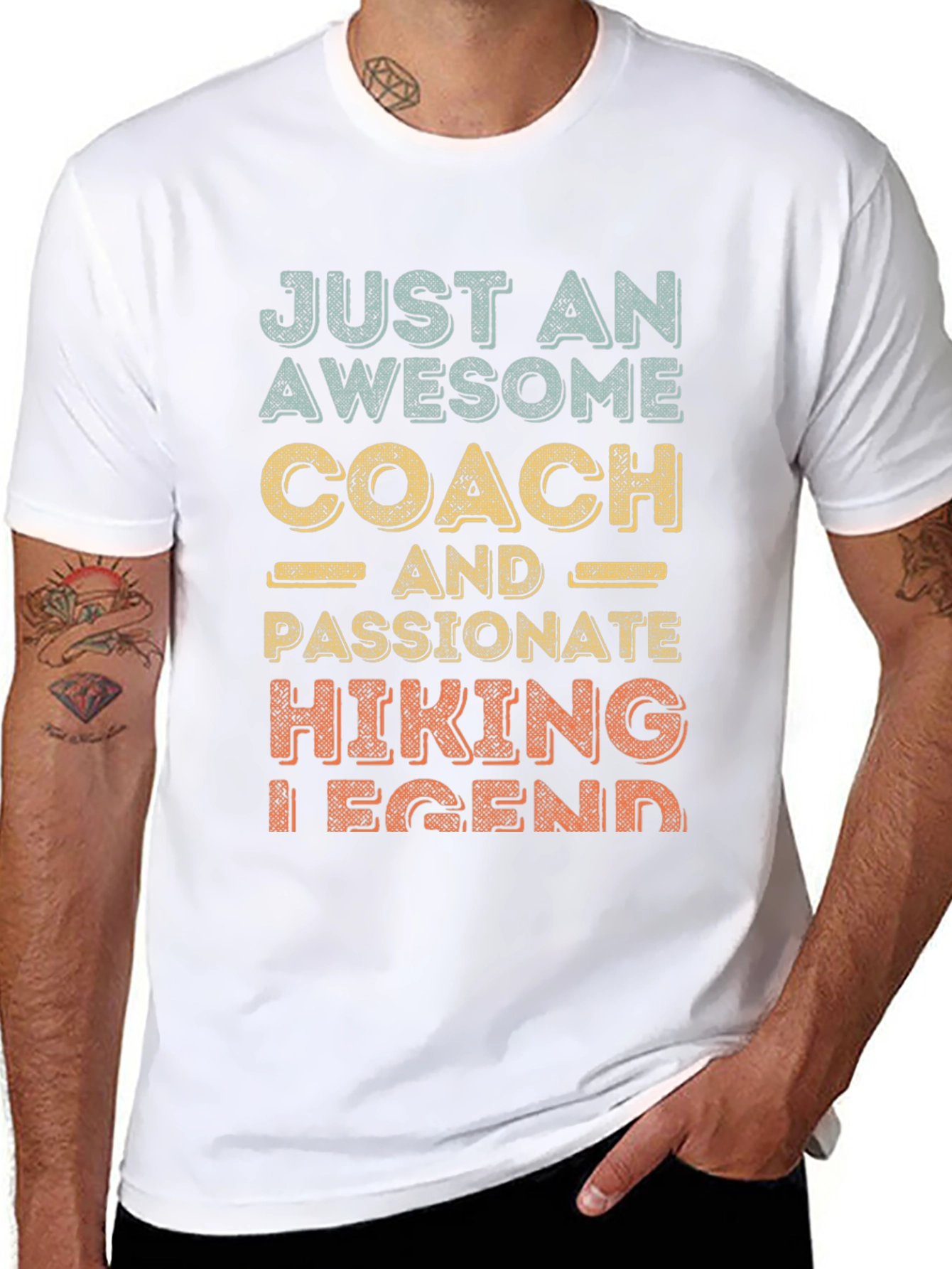 Awesome Coach Hiking Legend T-Shirt