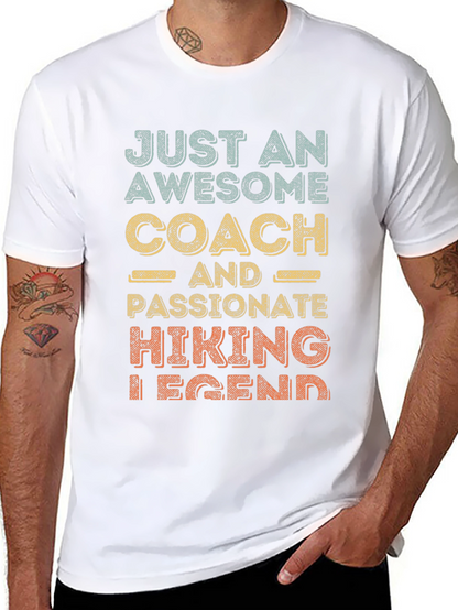 Awesome Coach Hiking Legend T-Shirt