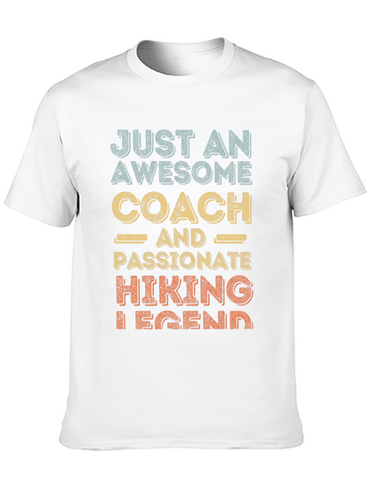 Awesome Coach Hiking Legend T-Shirt