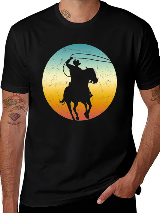 Cowboy Silhouette Graphic Tee