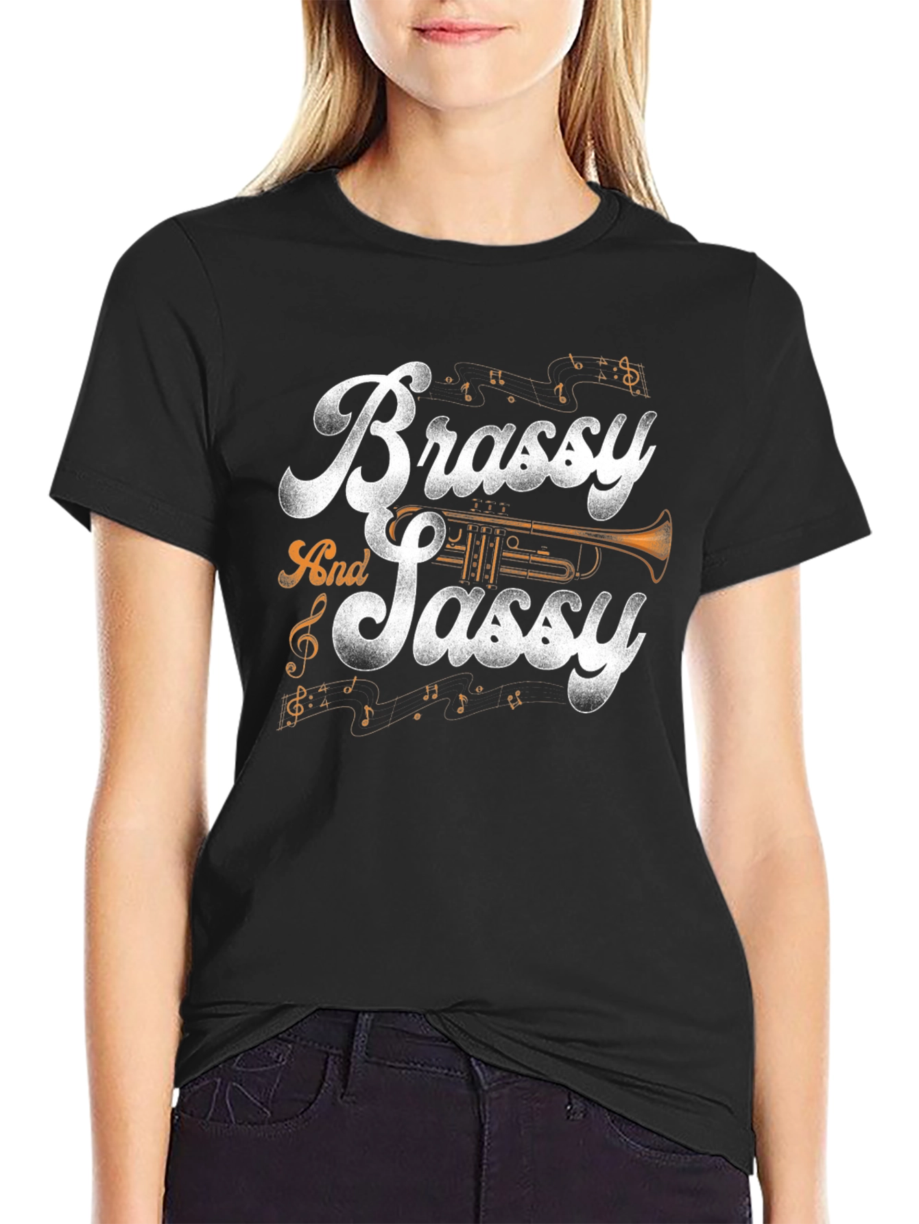 Brassy and Sassy Music T-Shirt
