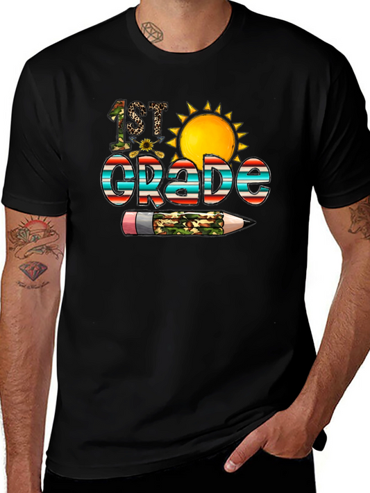 1st Grade T-Shirt Back to School Teacher Student