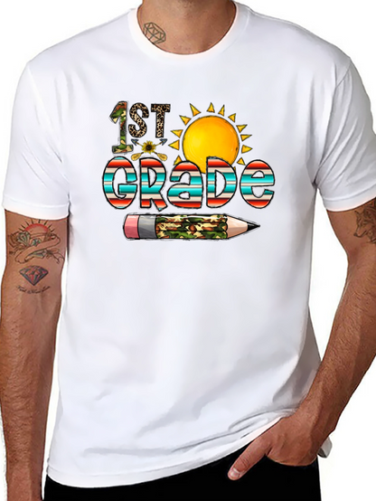 1st Grade T-Shirt Back to School Teacher Student