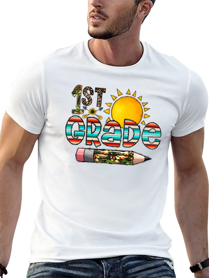 1st Grade T-Shirt Back to School Teacher Student