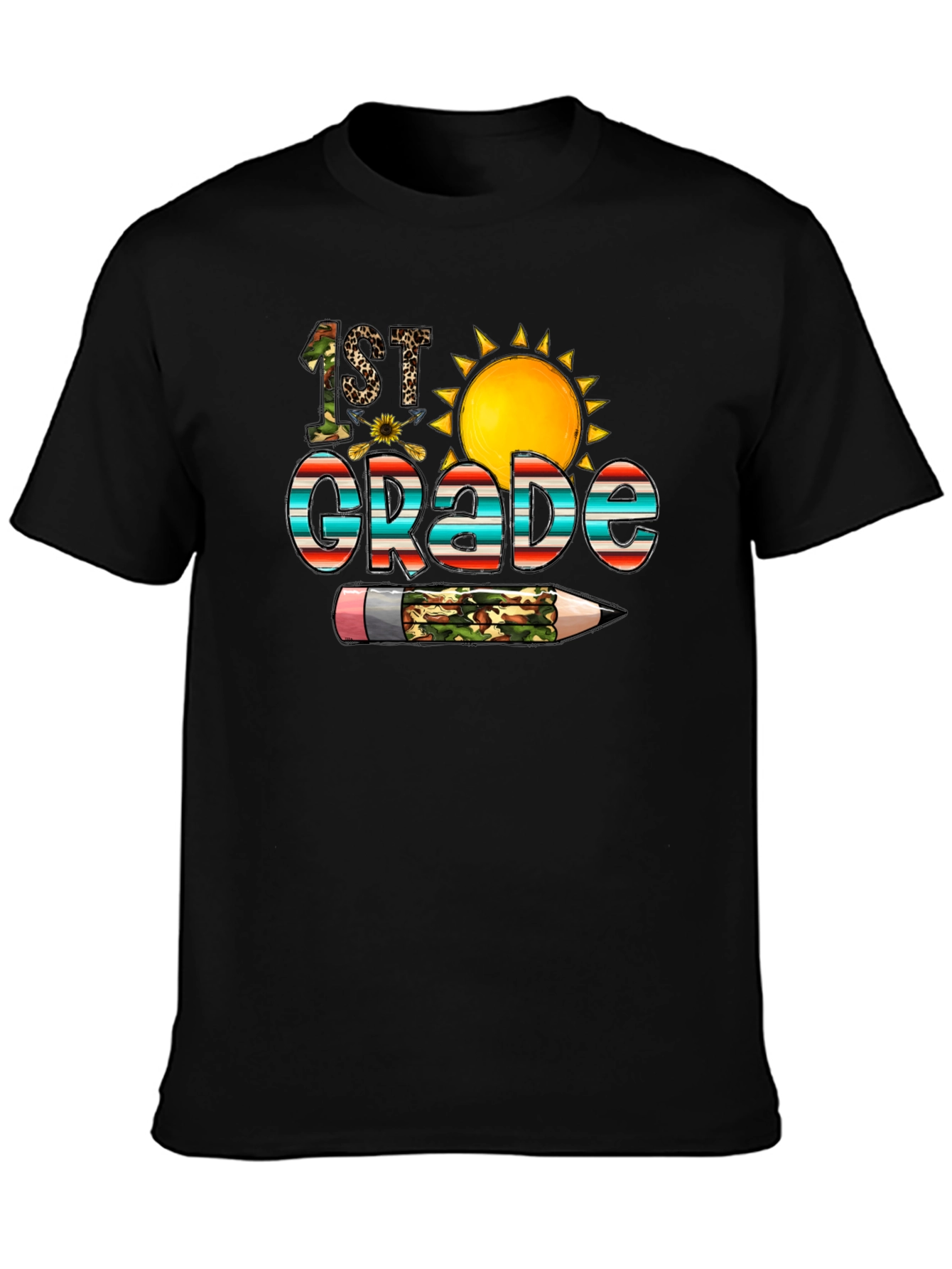 1st Grade T-Shirt Back to School Teacher Student