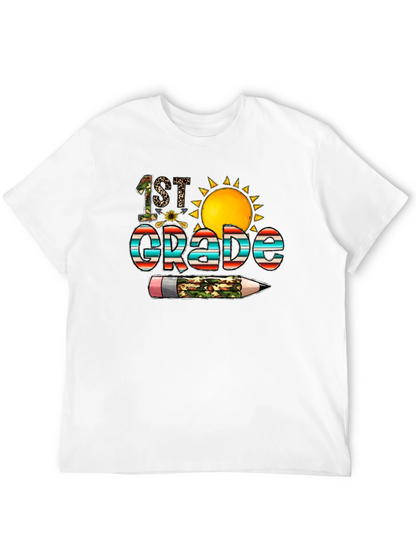 1st Grade T-Shirt Back to School Teacher Student