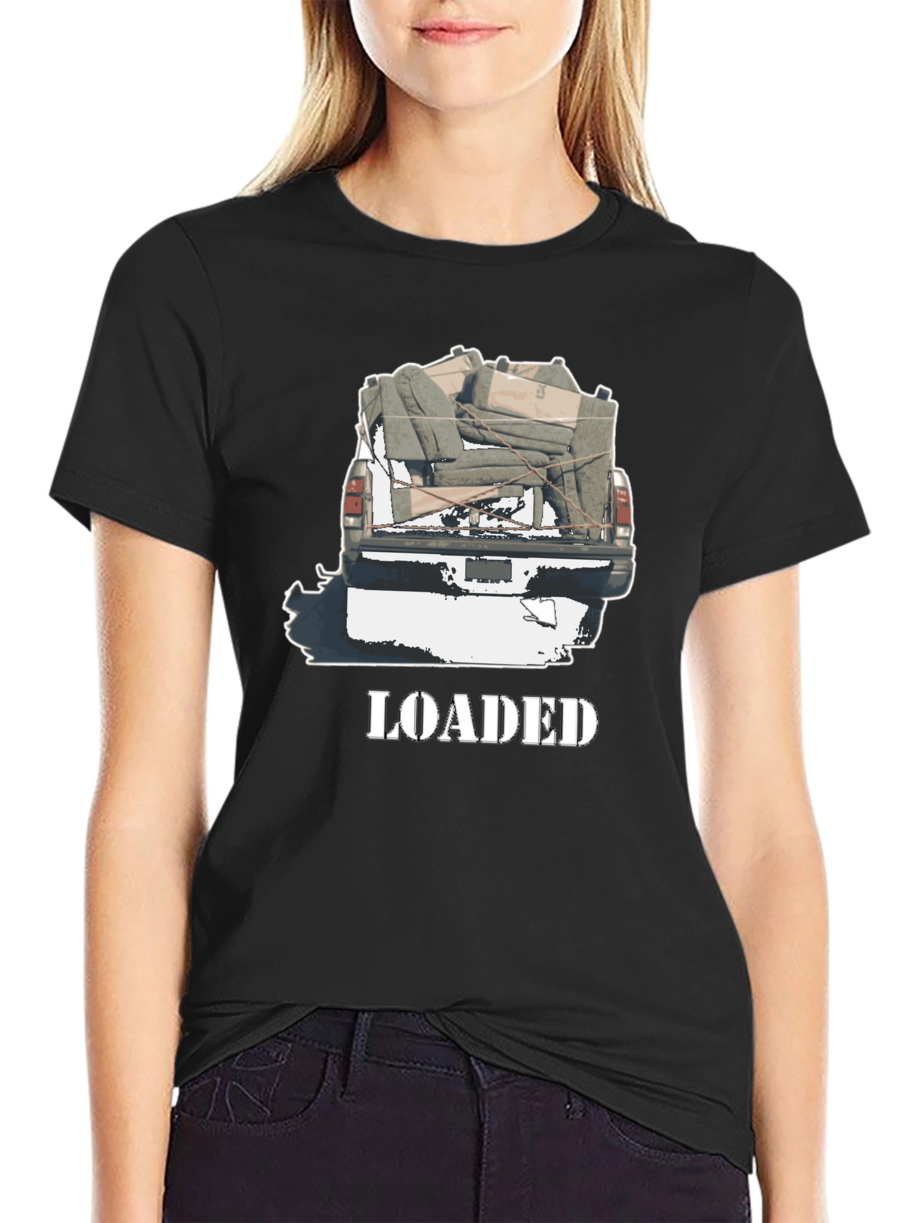Loaded Truck Graphic T-Shirt