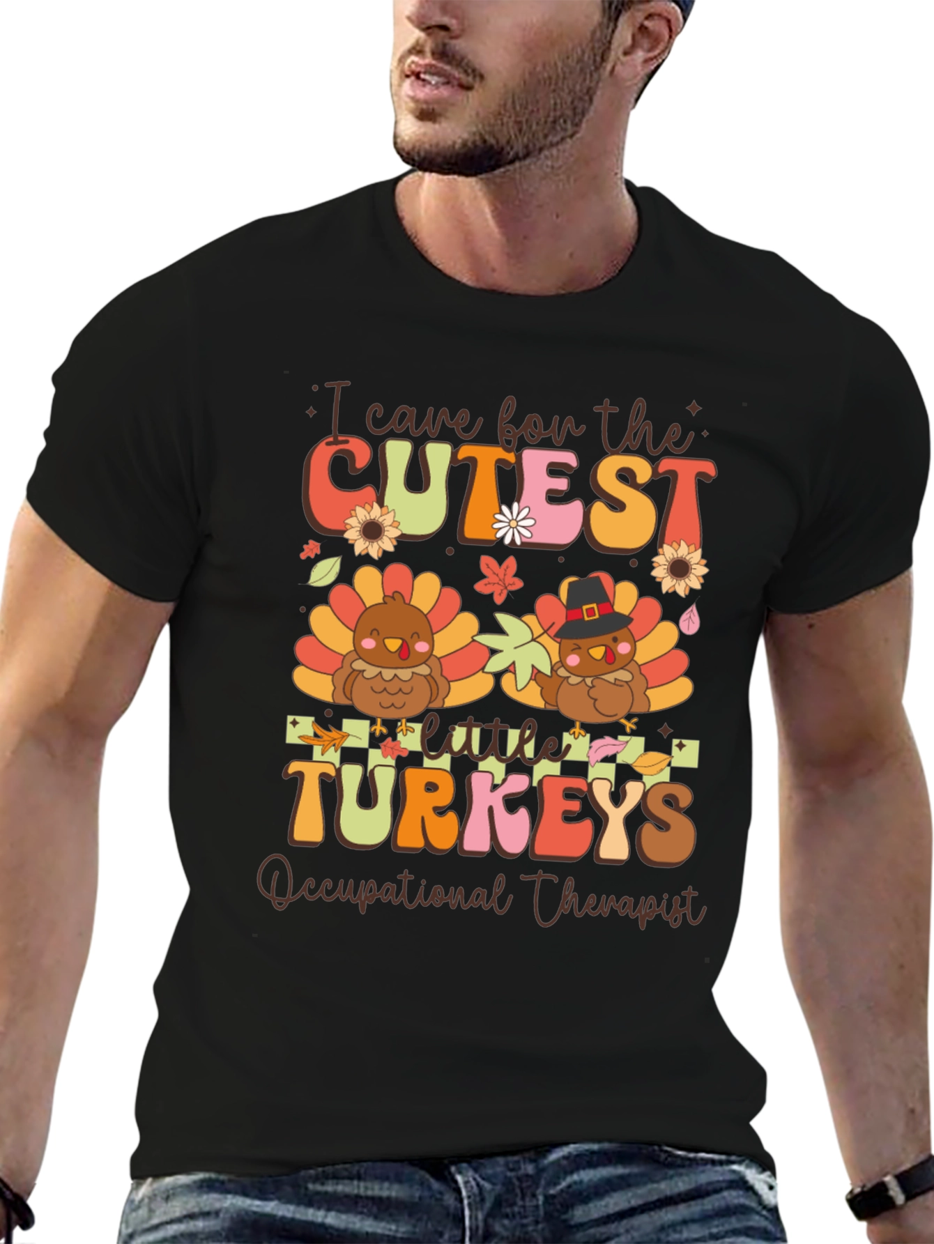 Cutest Turkeys Occupational Therapist Thanksgiving T-Shirt