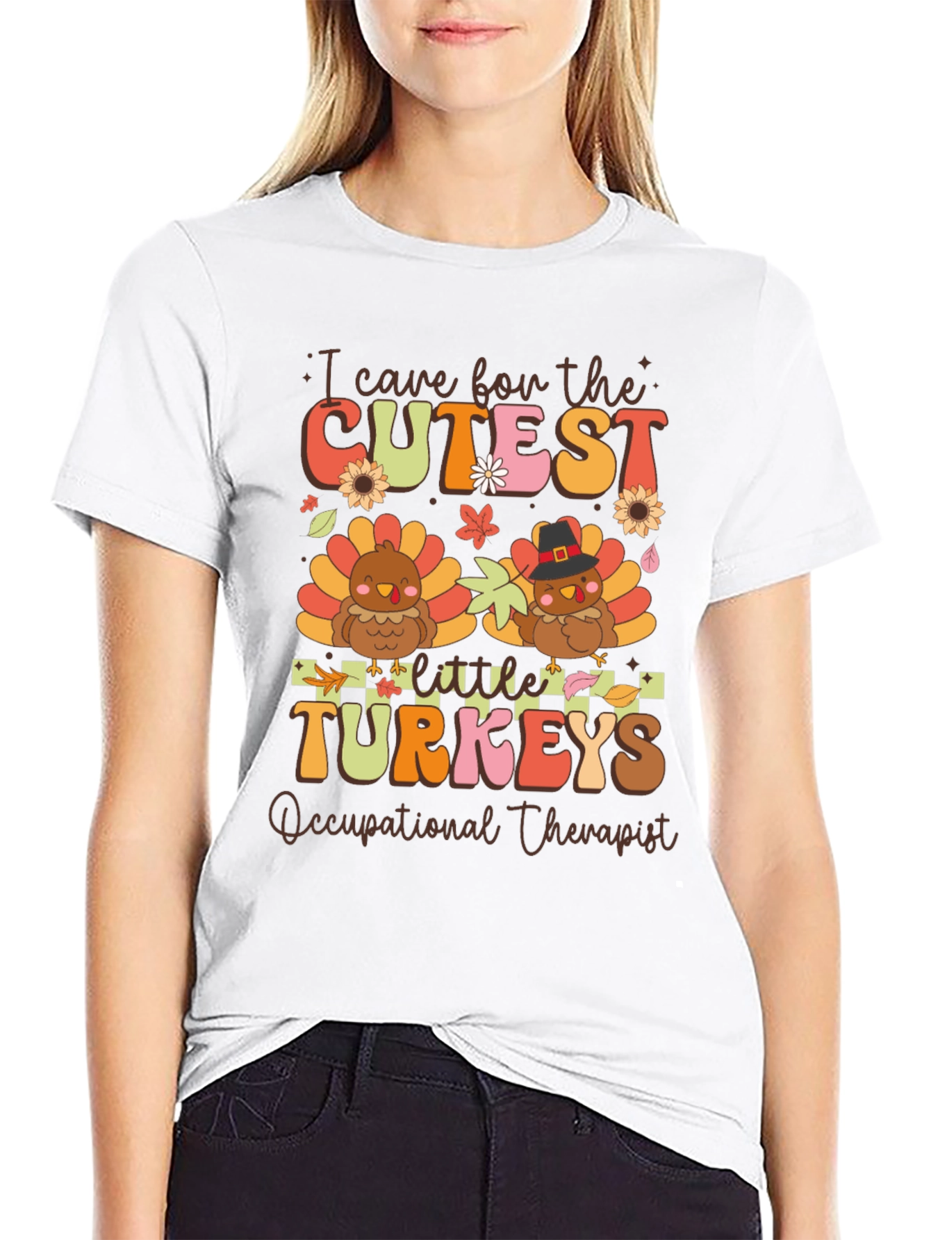 Cutest Turkeys Occupational Therapist Thanksgiving T-Shirt