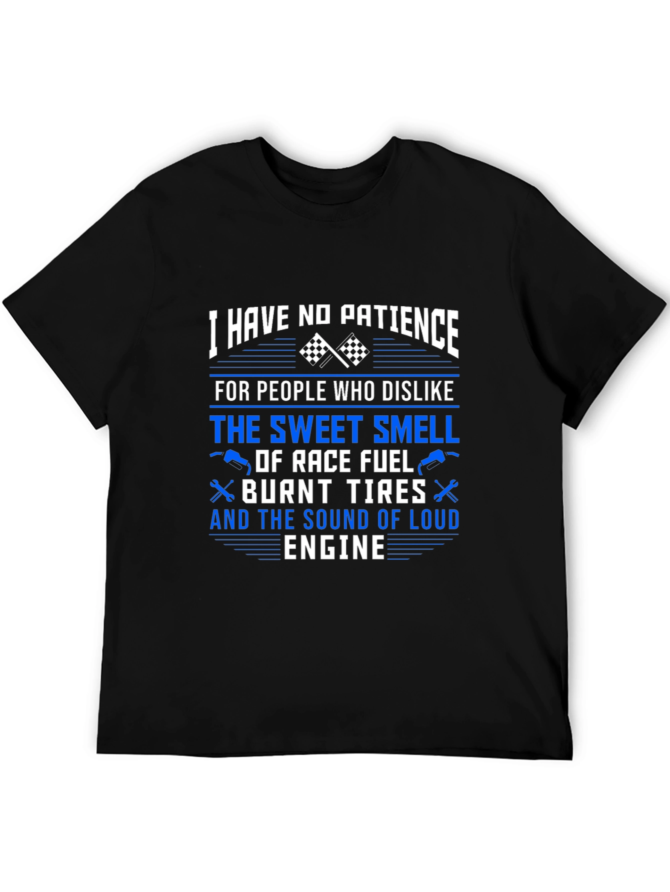 Race Fuel T-Shirt - Loud Engine Design