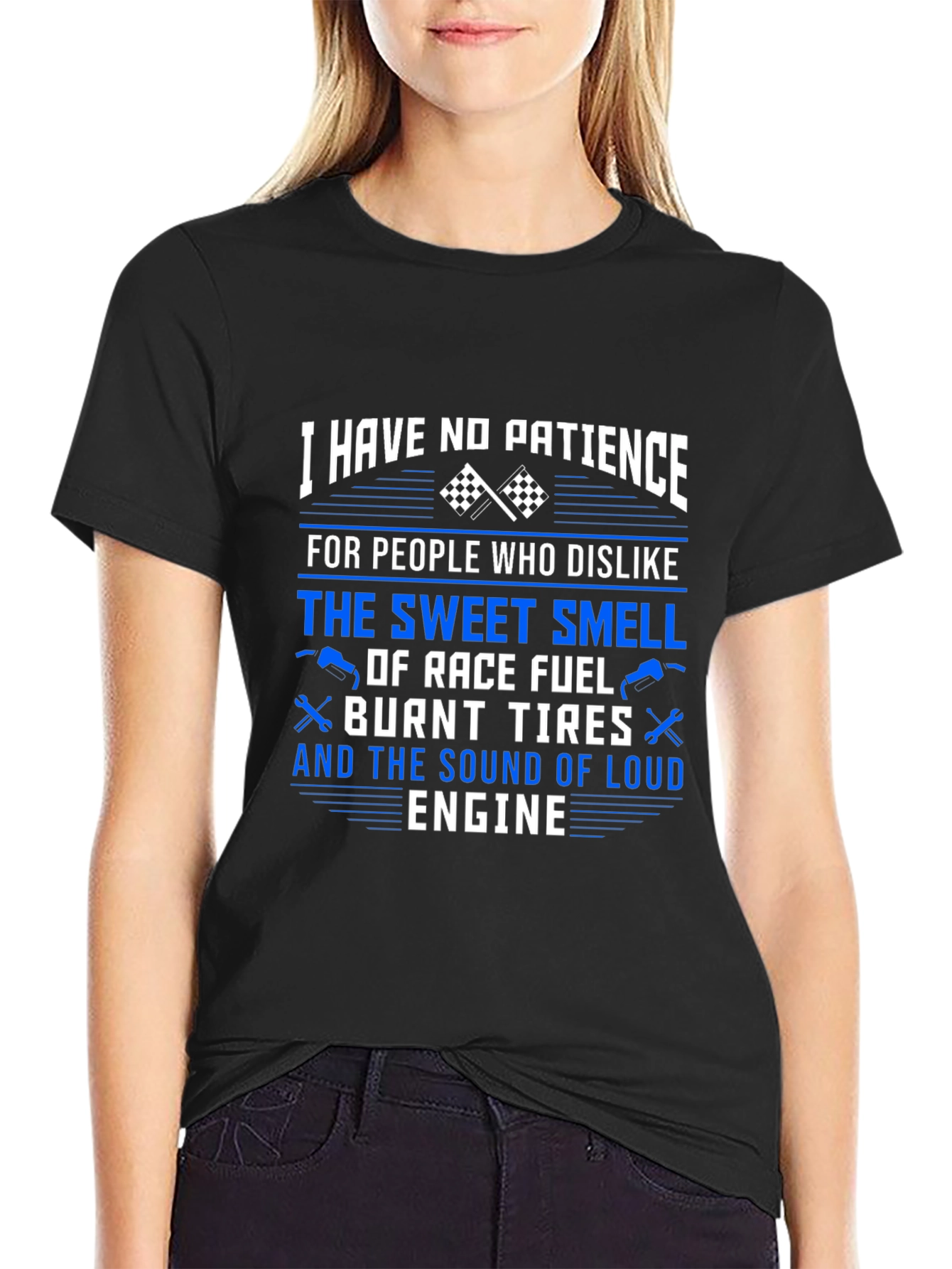 Race Fuel T-Shirt - Loud Engine Design