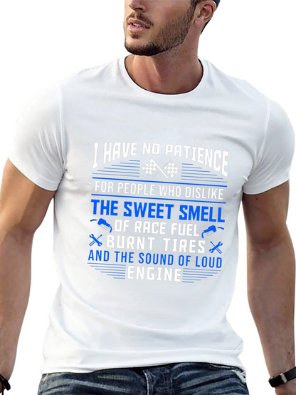 Race Fuel T-Shirt - Loud Engine Design