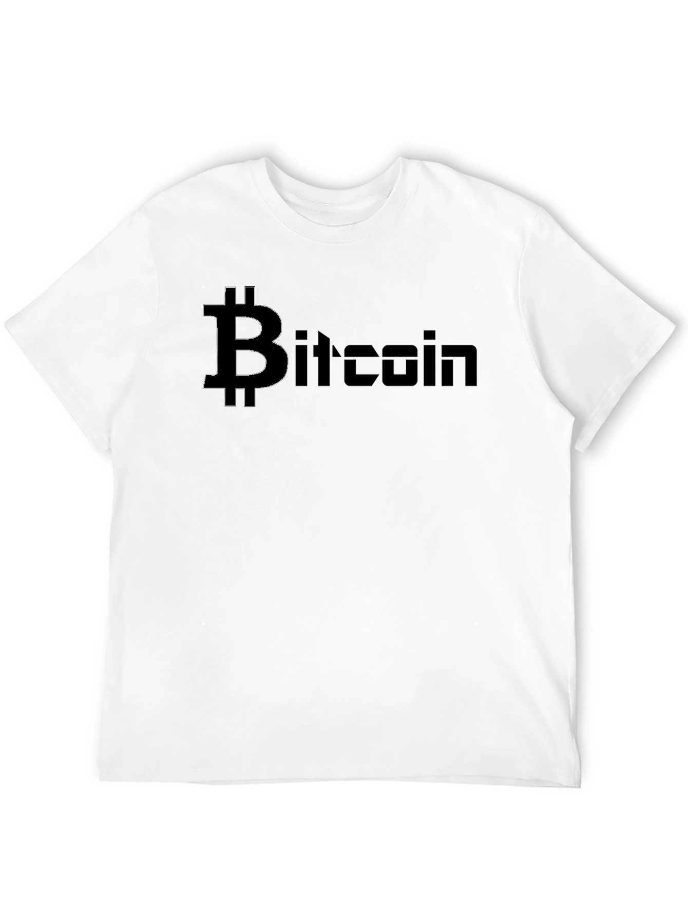 Bitcoin Black T-Shirt Crypto Currency Tee