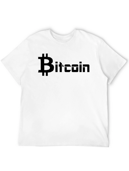Bitcoin Black T-Shirt Crypto Currency Tee