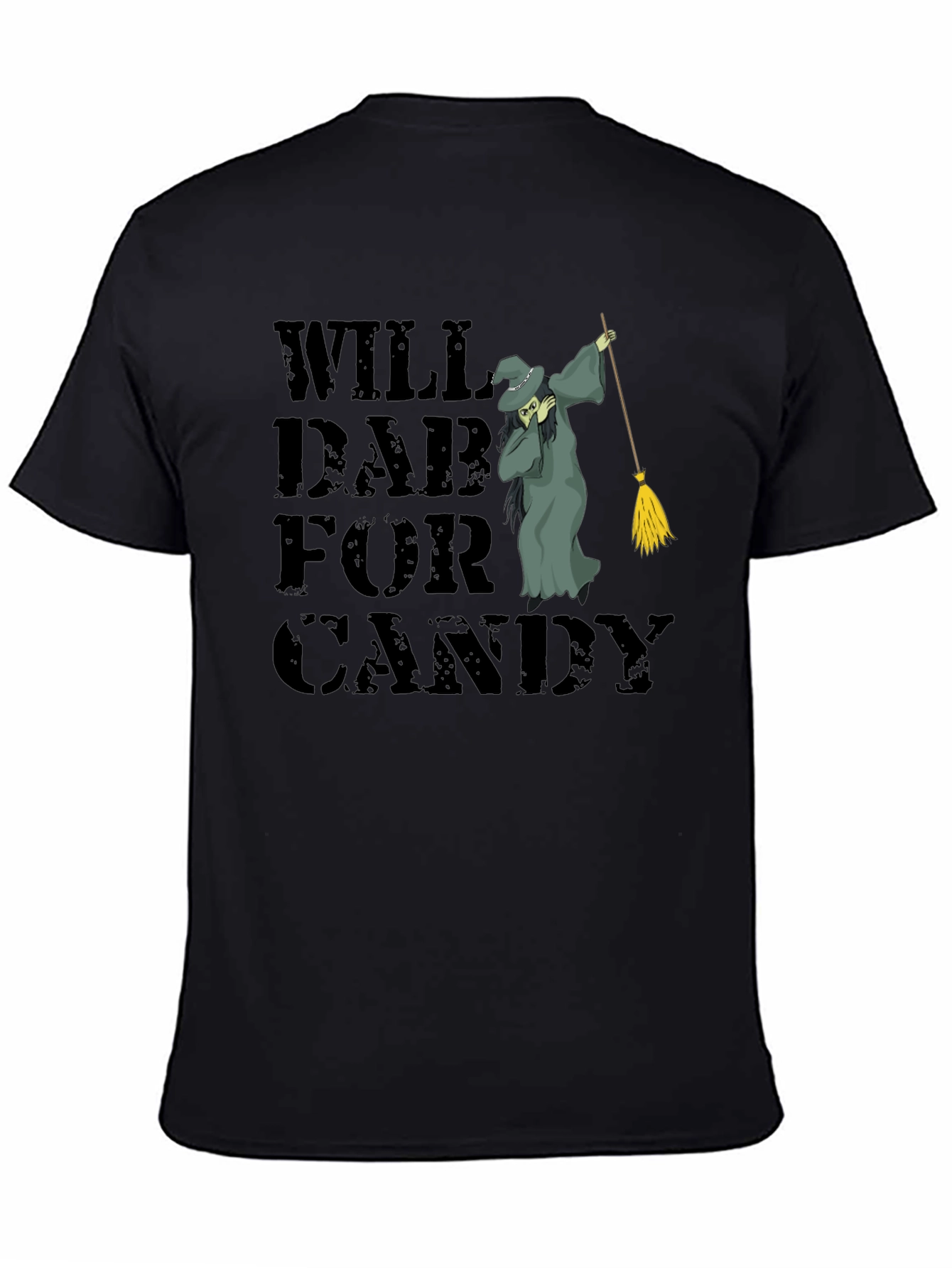 Will Dab For Candy T-Shirt Halloween Witch Tee