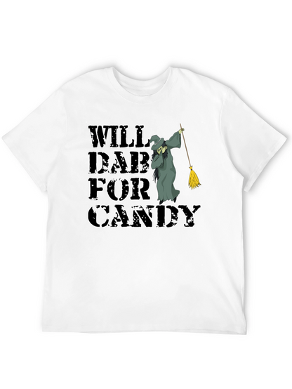 Will Dab For Candy T-Shirt Halloween Witch Tee