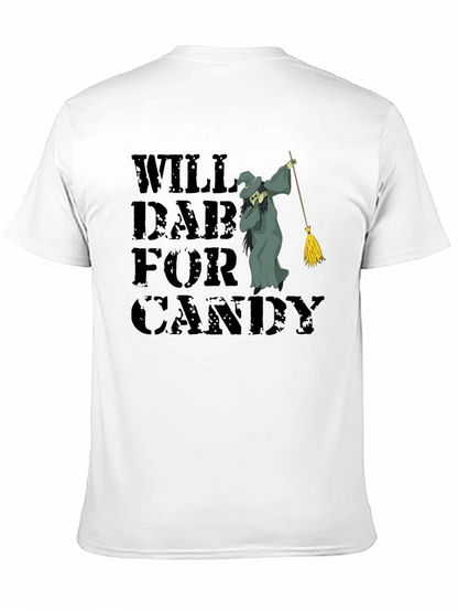 Will Dab For Candy T-Shirt Halloween Witch Tee
