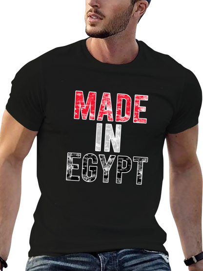 Made in Egypt Flag T-Shirt