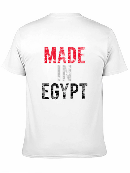 Made in Egypt Flag T-Shirt