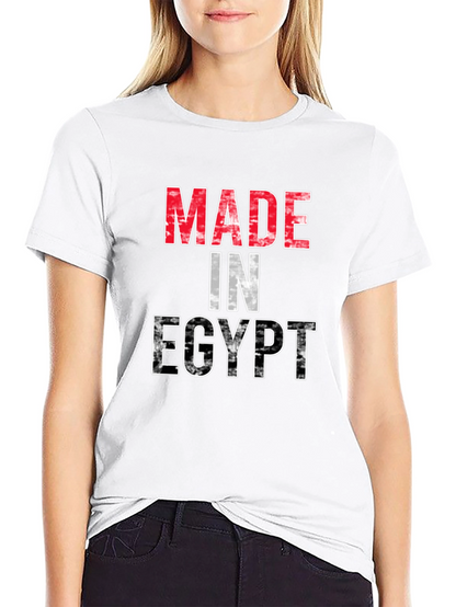 Made in Egypt Flag T-Shirt