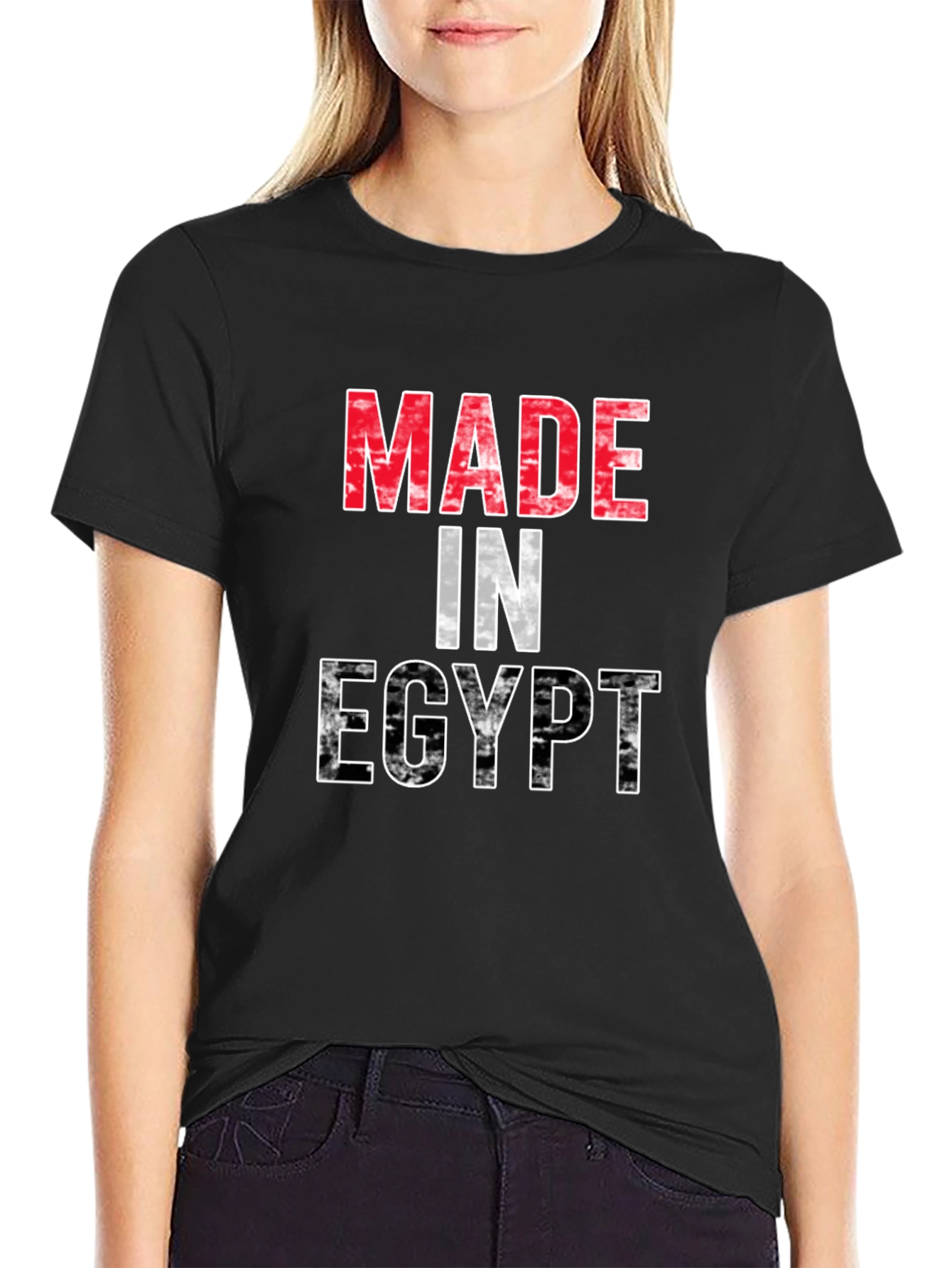 Made in Egypt Flag T-Shirt