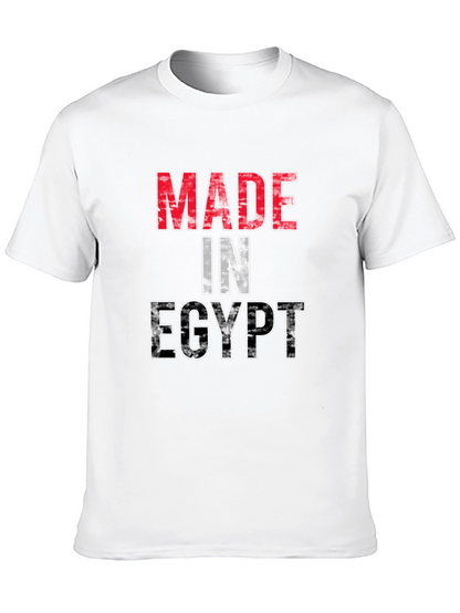 Made in Egypt Flag T-Shirt