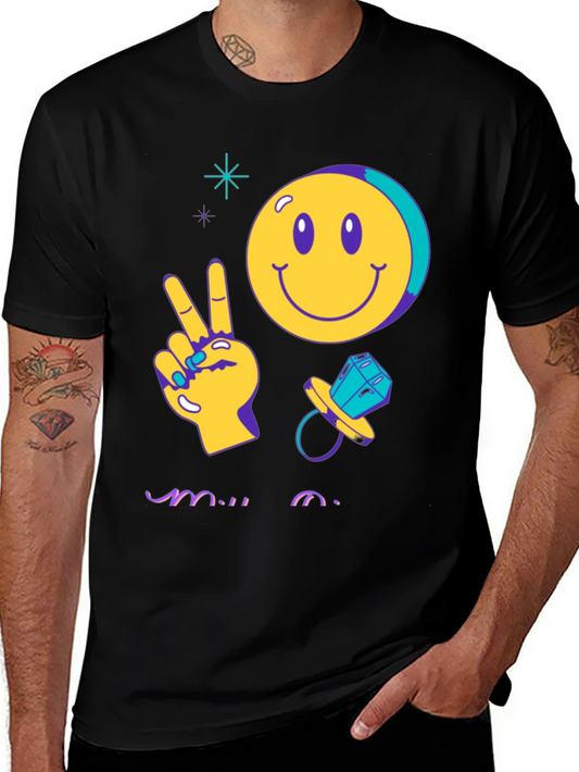 Peace Out Bride Groovy T-Shirt