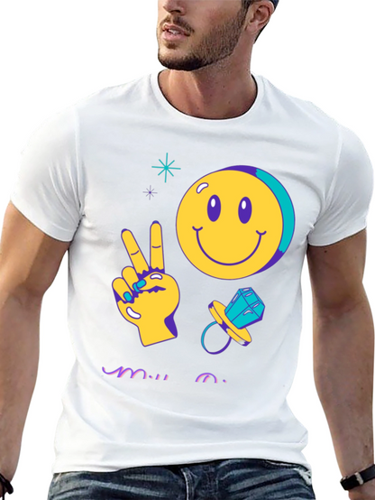 Peace Out Bride Groovy T-Shirt