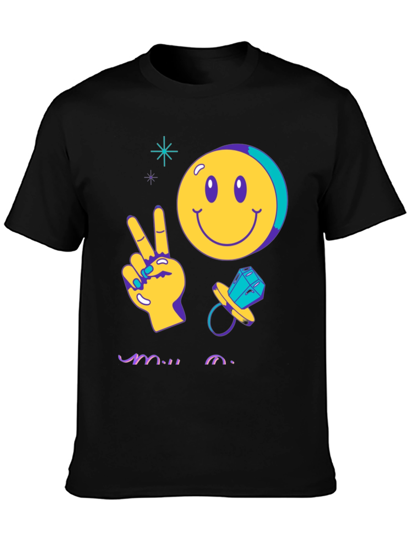Peace Out Bride Groovy T-Shirt