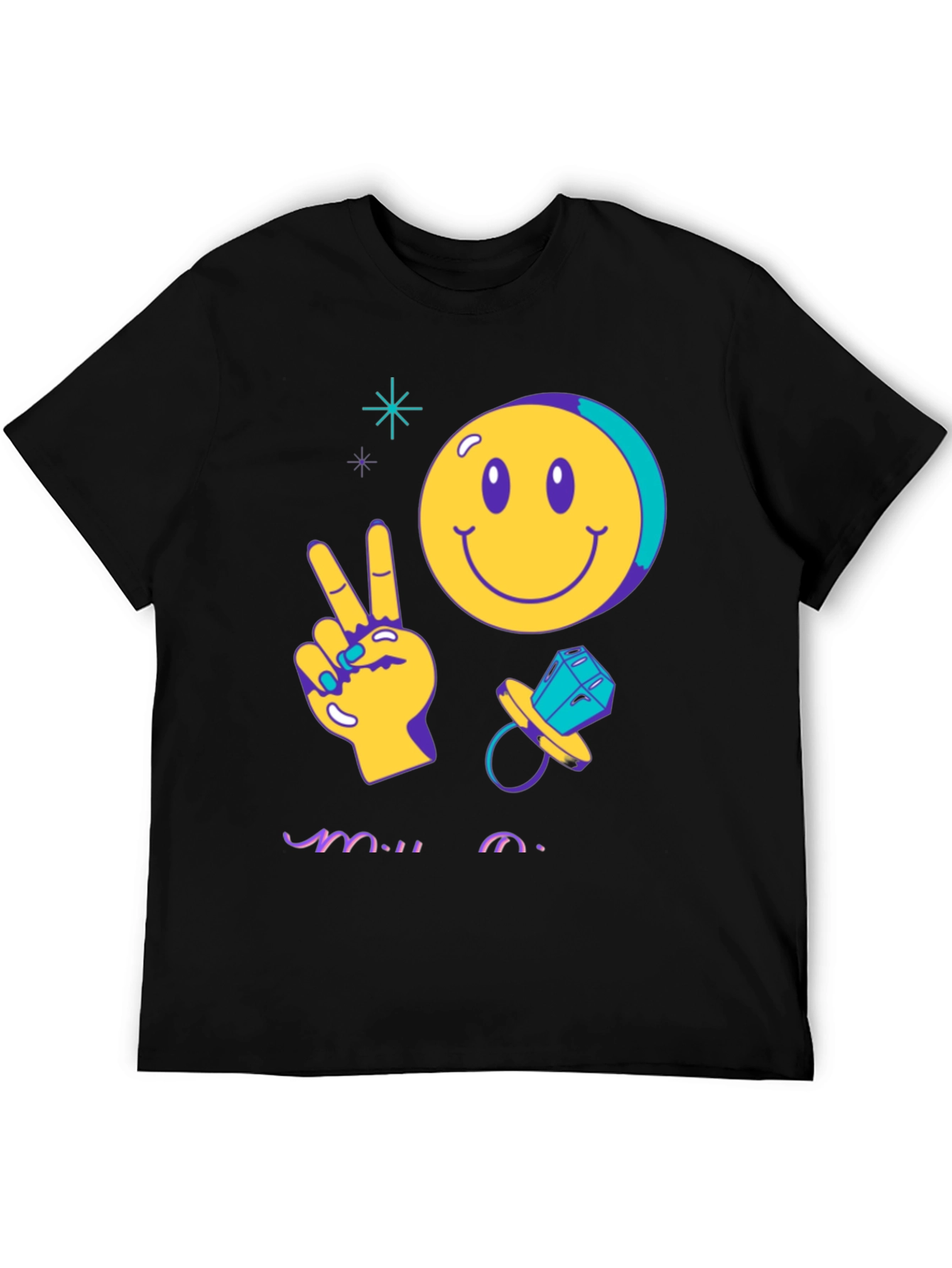 Peace Out Bride Groovy T-Shirt