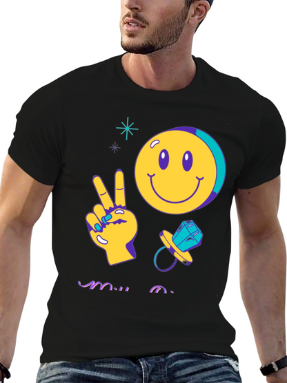 Peace Out Bride Groovy T-Shirt