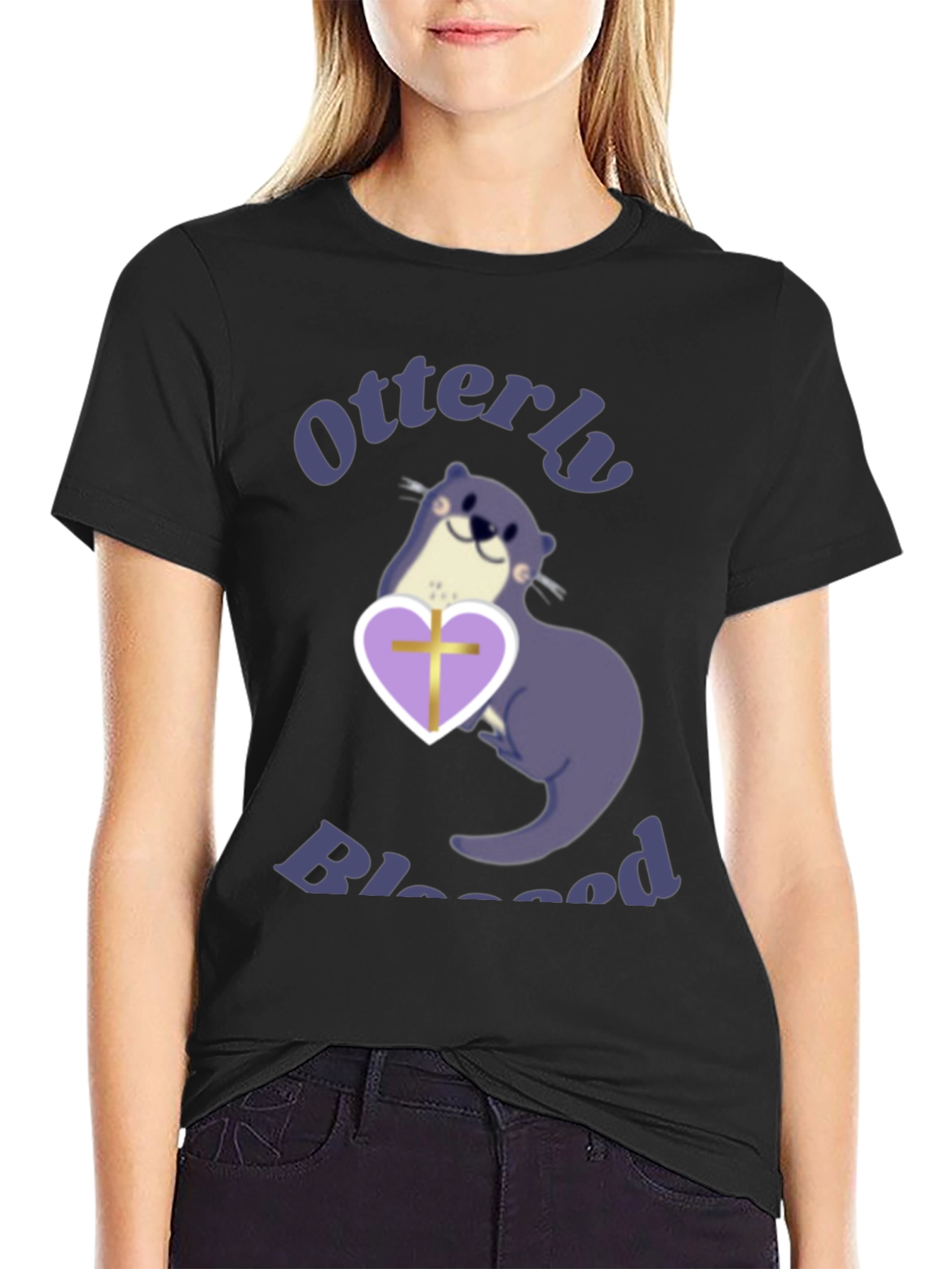 Otterly Blessed T-Shirt Christian Tee