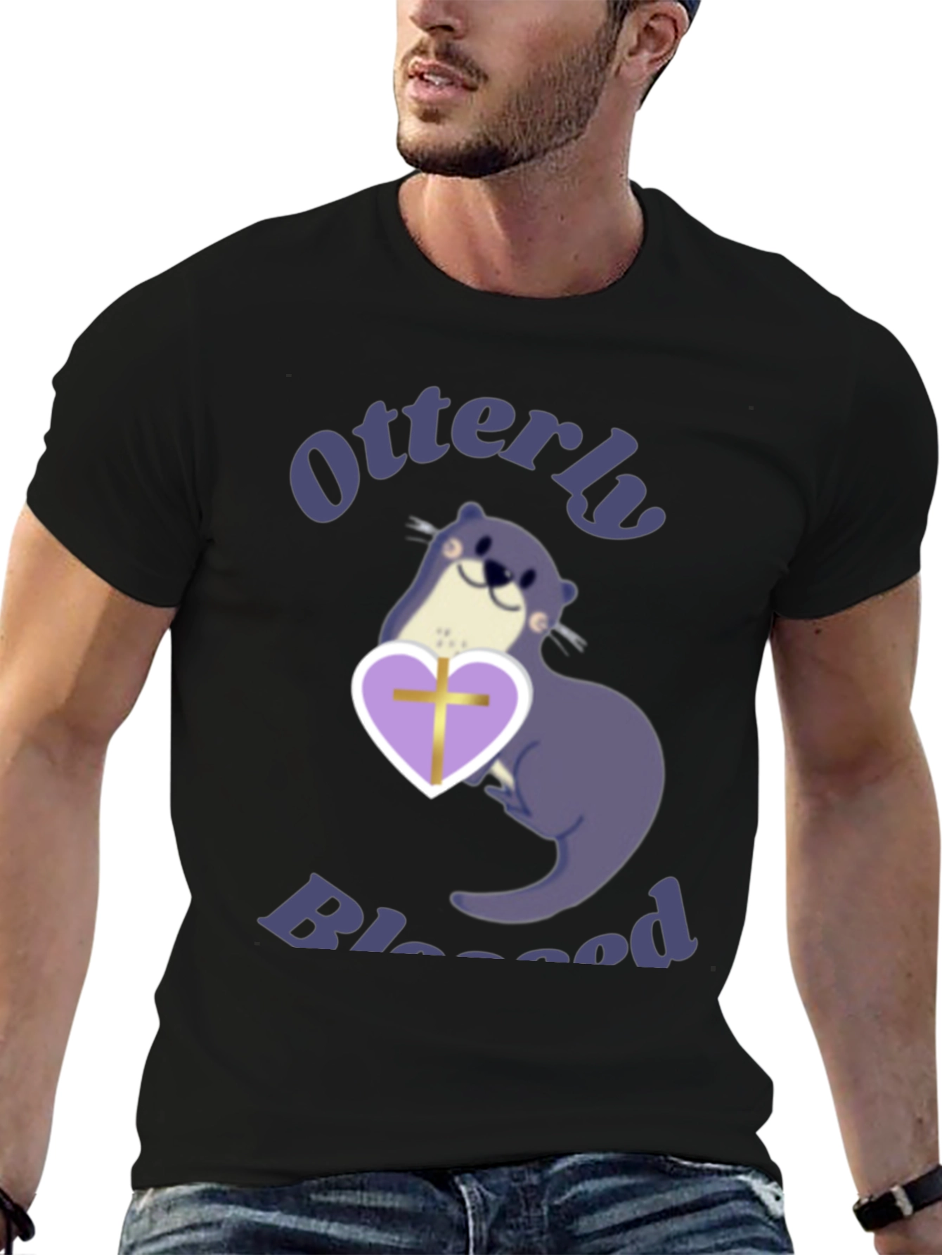 Otterly Blessed T-Shirt Christian Tee