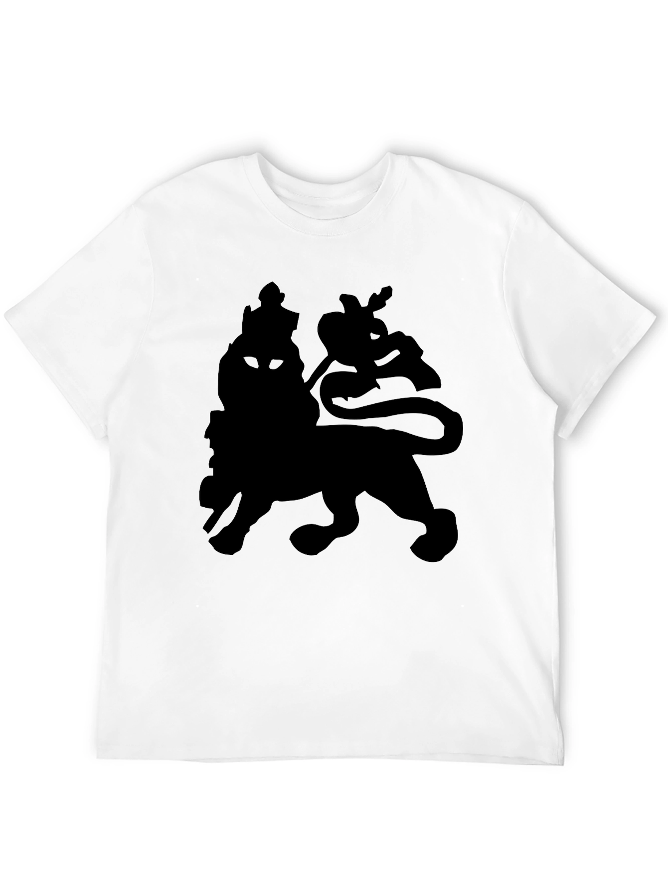 Lion of Judah Graphic Tee - Black T-Shirt