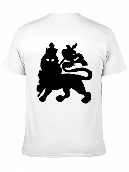 Lion of Judah Graphic Tee - Black T-Shirt