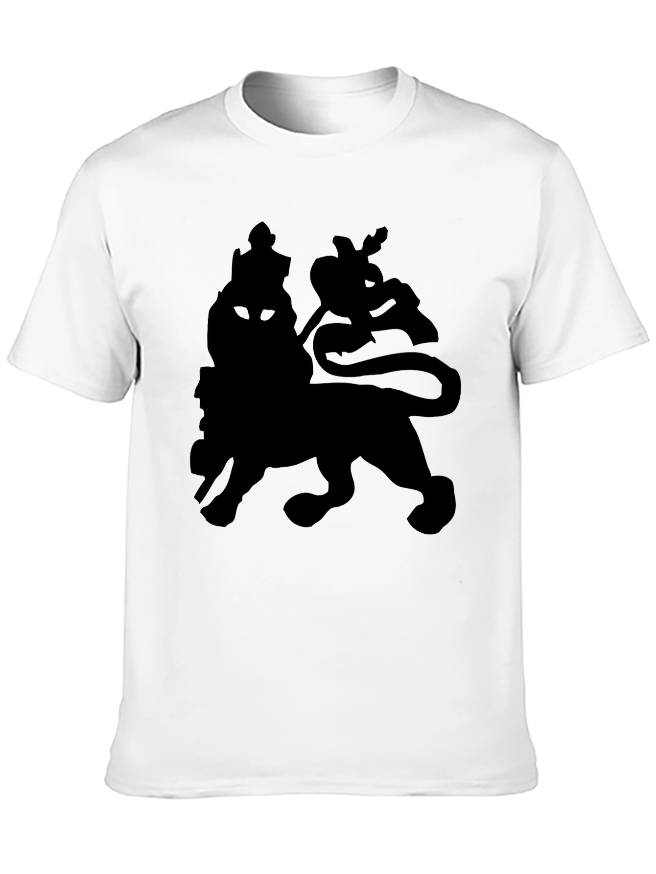 Lion of Judah Graphic Tee - Black T-Shirt