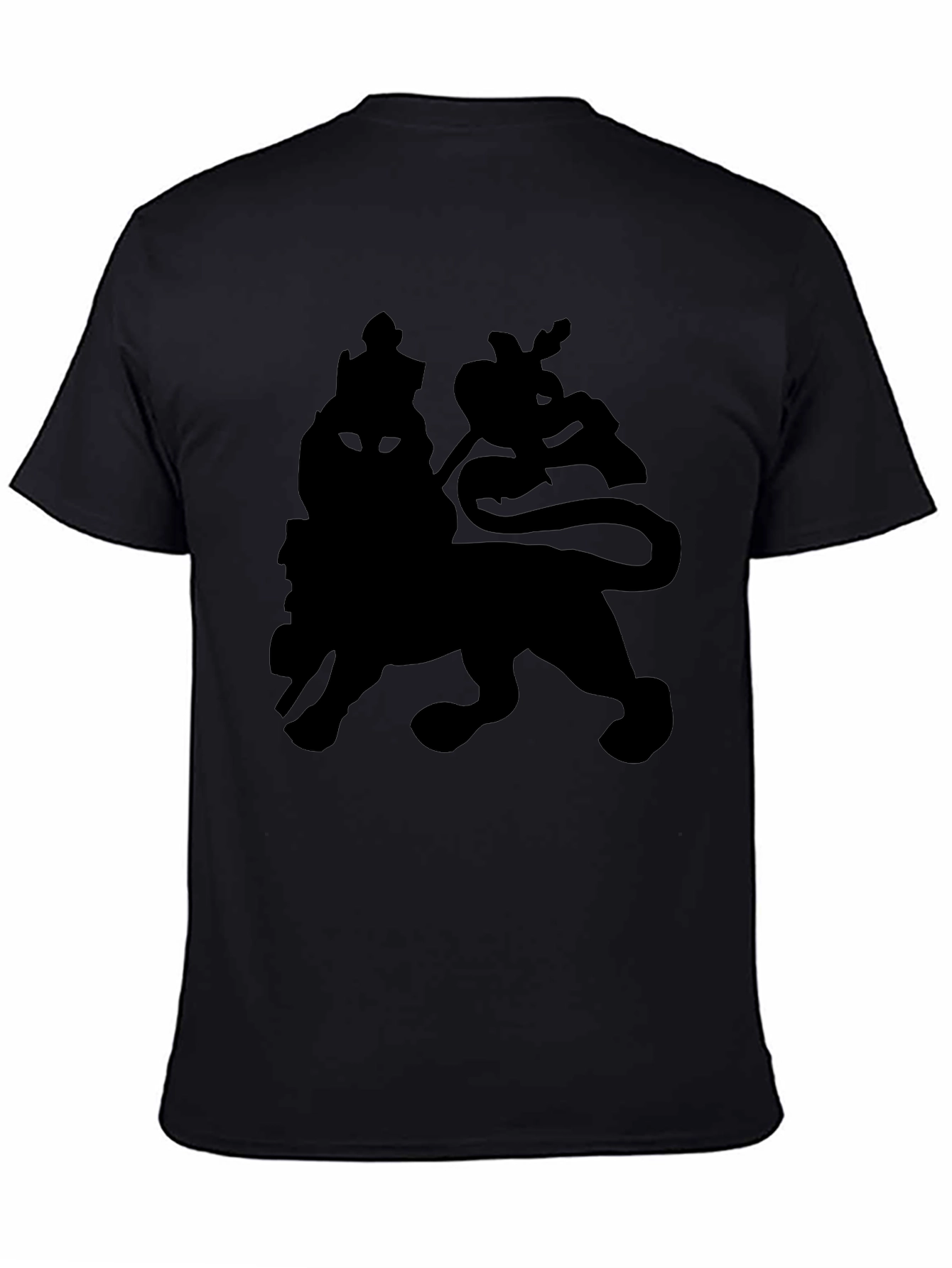 Lion of Judah Graphic Tee - Black T-Shirt